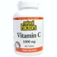 Natural Factors, Vitamin C, Time Release, 1000 mg, 180 Tablets
